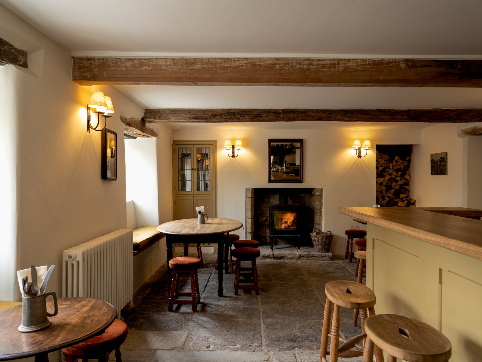 Restaurant at The Three Horseshoes Somerset