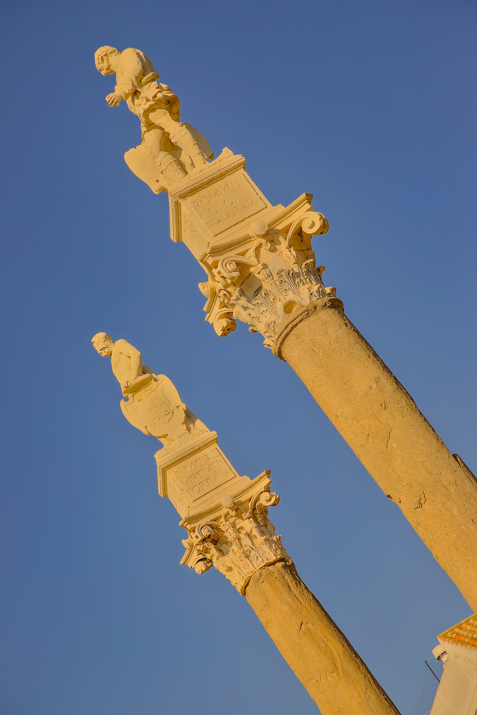 Image may contain Baby Person Architecture Pillar Building and Monument