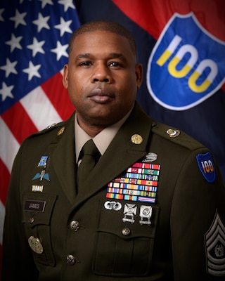 Command Sergeant Major Rogelio James Jr.