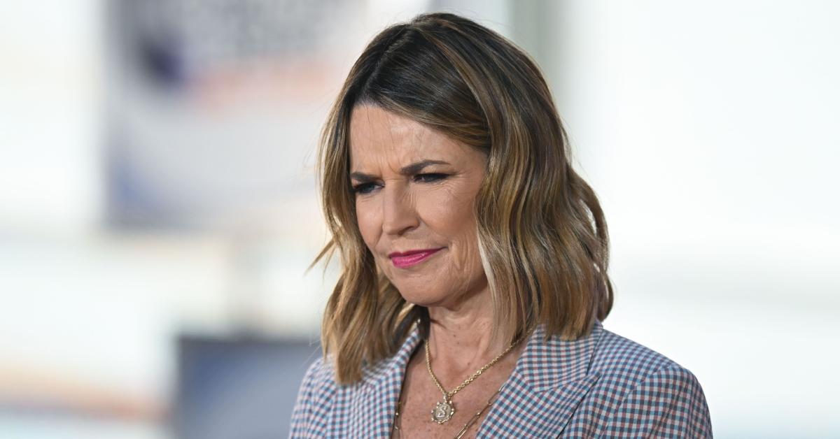 Savannah Guthrie is seen as Gracie Abrams performs in concert at The Today Show Concert Series