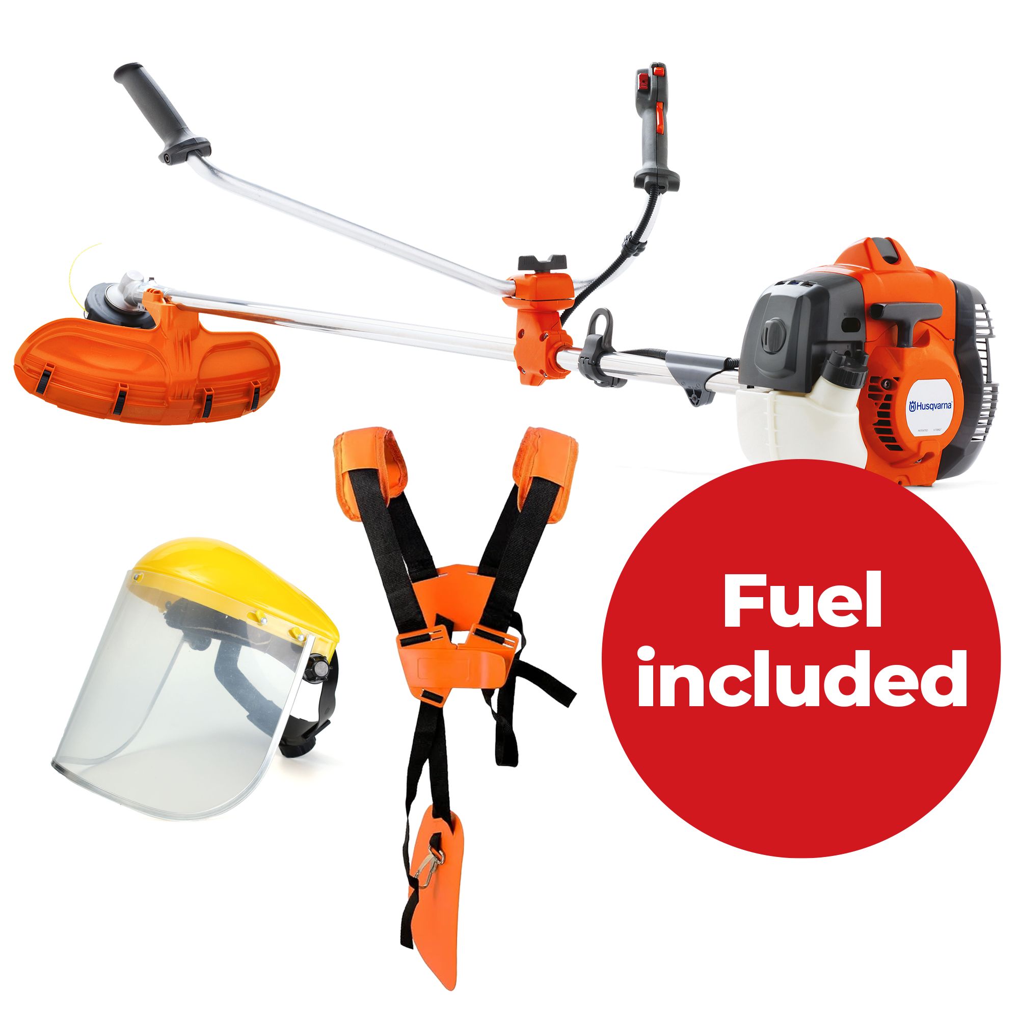 330mm Petrol Brushcutter bundle - Week hire