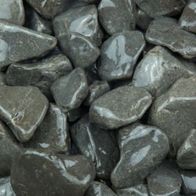 Blooma Black 40-90mm Pebbles