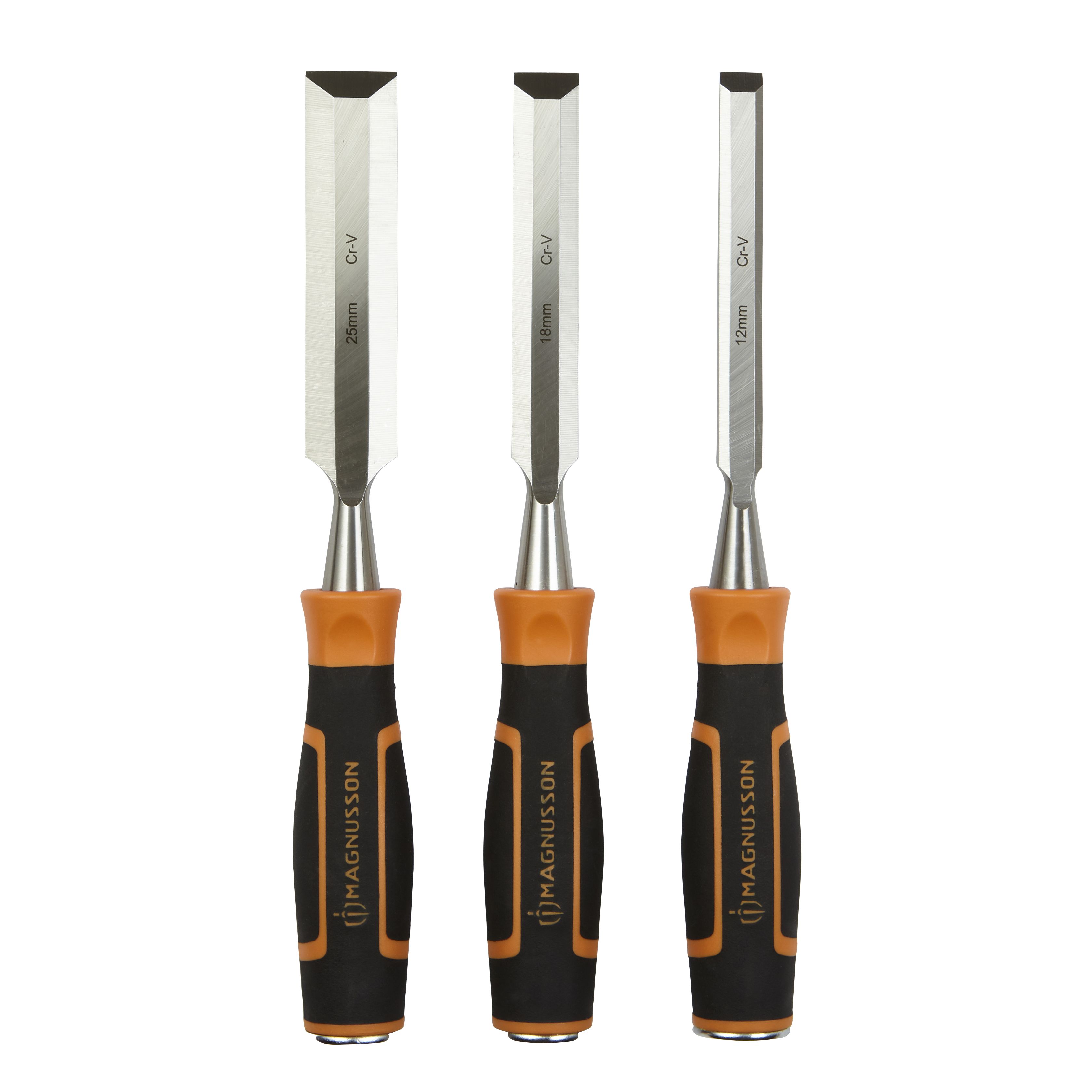 Magnusson 3 piece Wood chisel set SF27