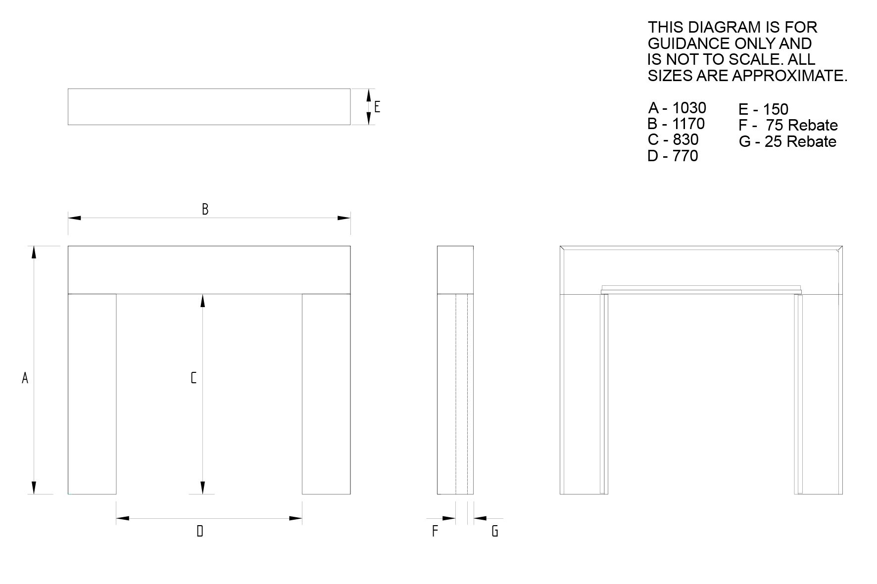 Wichita Oak Fire surround