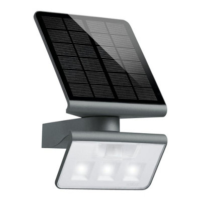 Steinel XSolar L-S ONE Anthracite LED Solar Wall Light PIR Motion Sensor Solar Security Light