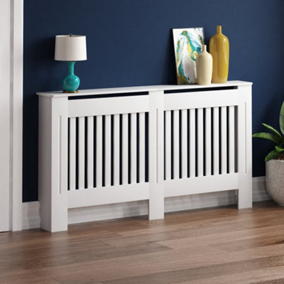 Vida Designs Chelsea Large White MDF Radiator Cover