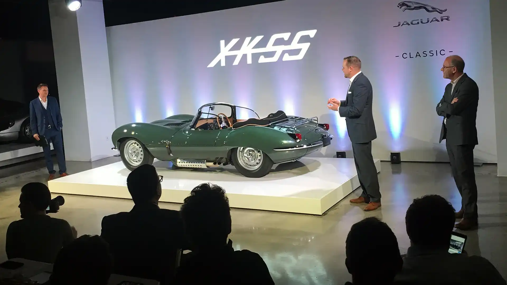 Jaguar XKSS:: First of ten $1.65m revived classics debuts in LA