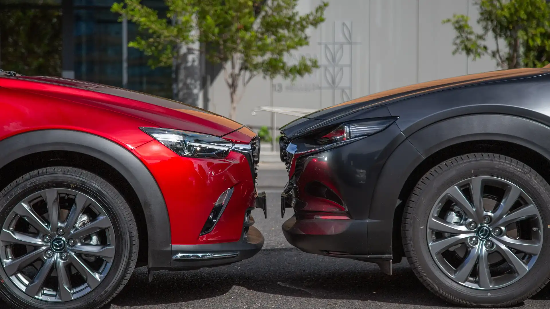 2021 Mazda CX-3 v CX-30 comparison review