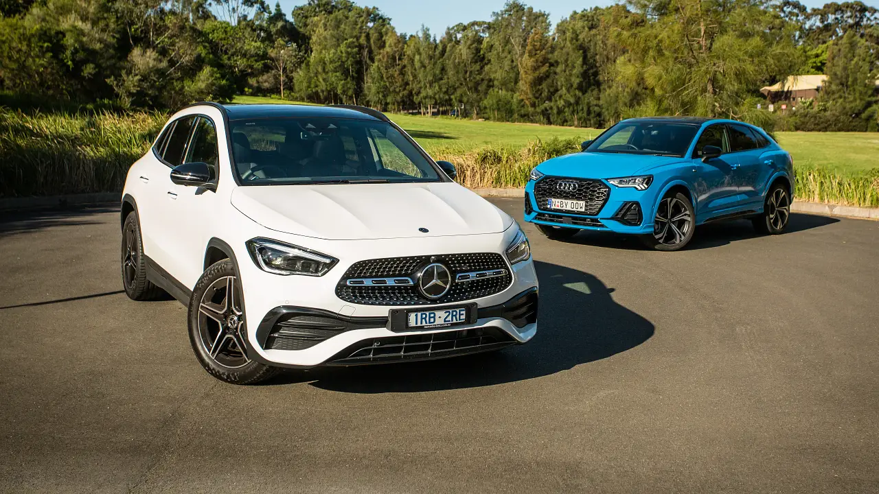 2020 Audi Q3 Sportback v Mercedes-Benz GLA comparison review