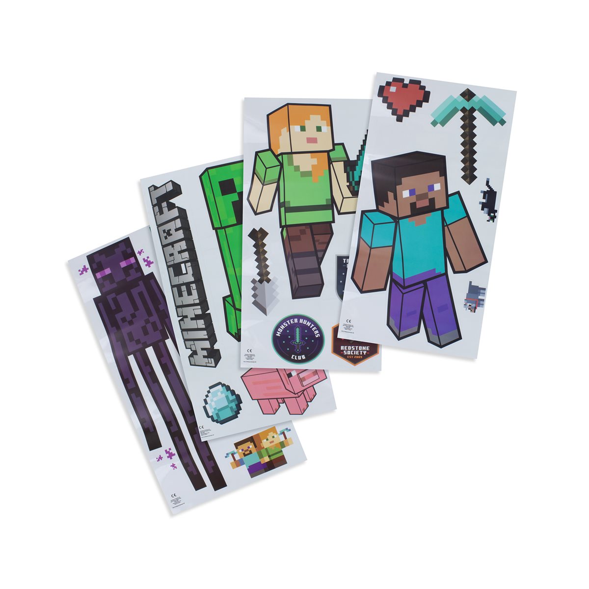 Minecraft Wall Decals - Entertainment Earth