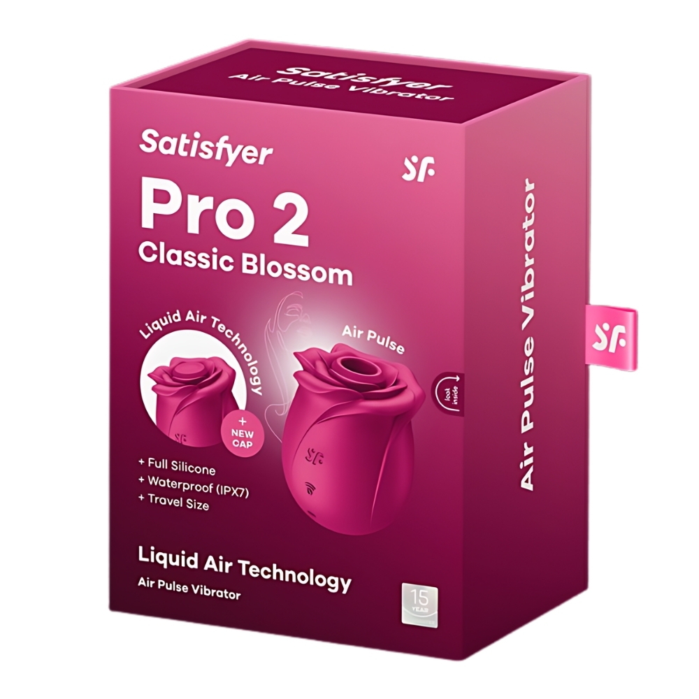 Vibrator Pro 2 Classic Blossom, 1 bucata, Satisfyer