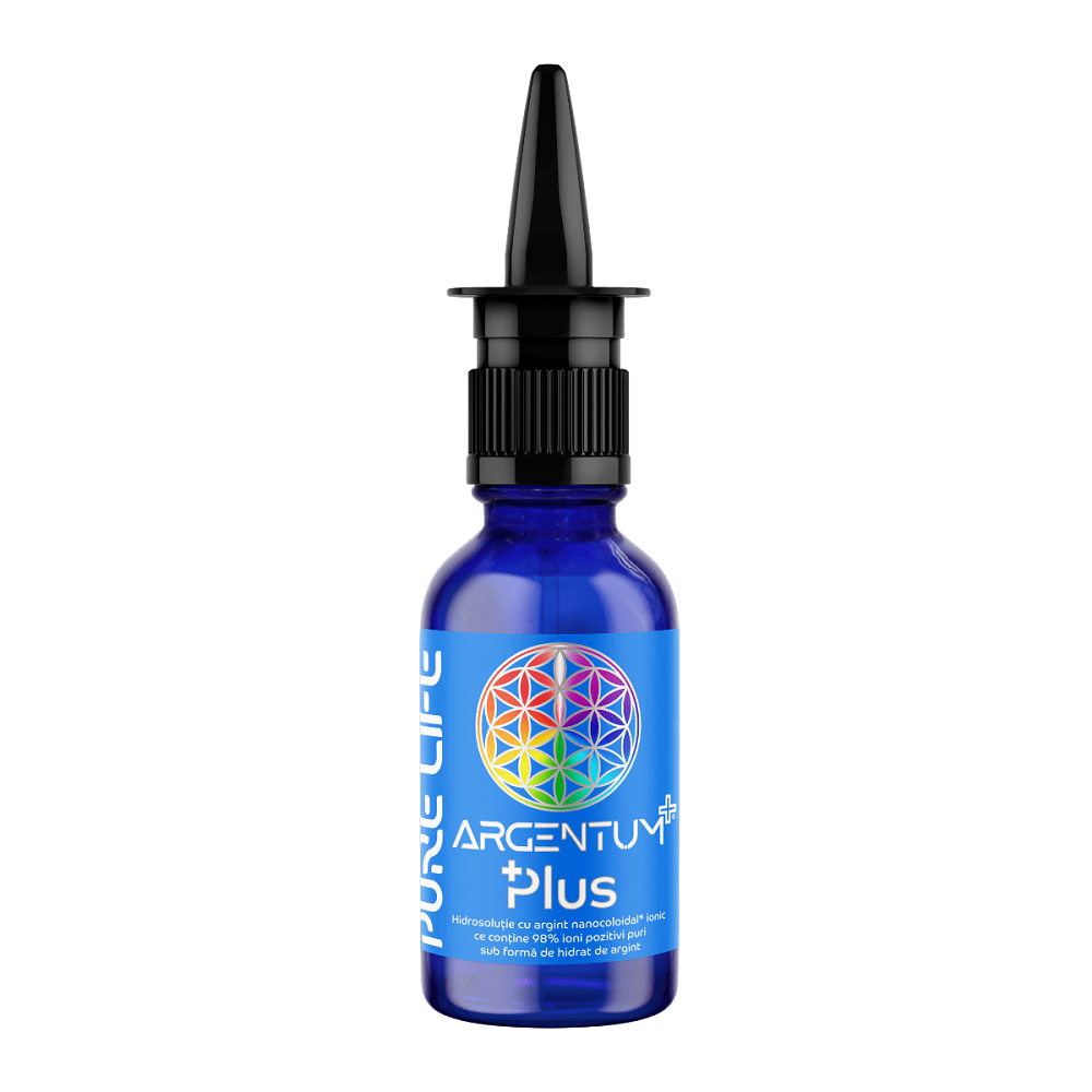 Argint nanocoloidal Argentum+ Plus, 30 ml, Pure Life