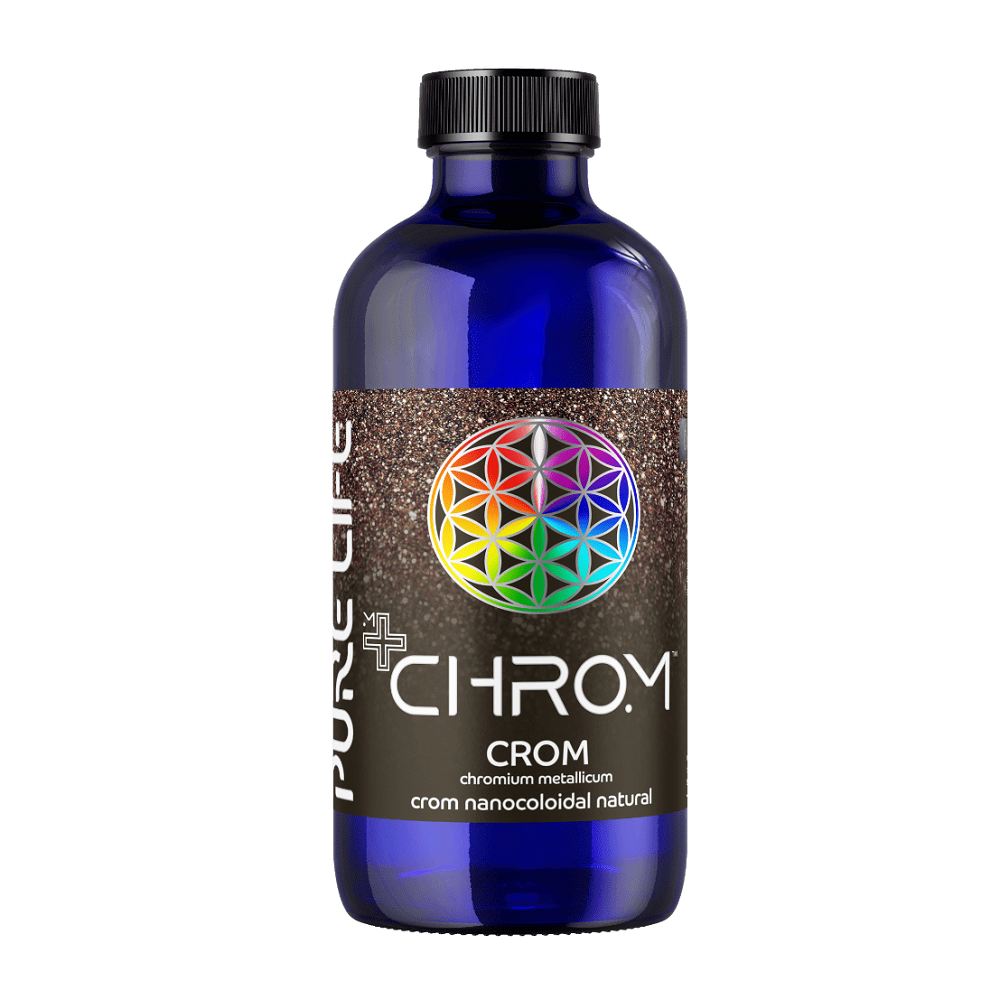 Crom nanocoloidal natural Minerals+ Chrom, 240 ml, Pure Life