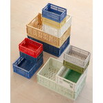 HAY Colour Crate, L, recycelter Kunststoff, Dunkelblau, dekorationsbild