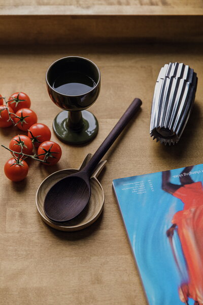 Kitchen utensils, RÅ ladle, ash, Brown