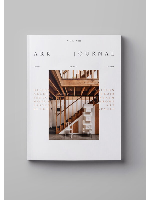 Design & interiors, Ark Journal Vol. VIII, cover 4, White