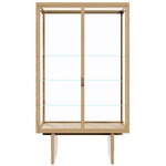 GUBI Private vitrine, light stained oak