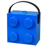 Room Copenhagen Lego Box with handle, blue