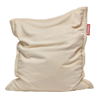 Bean bag chairs, Original Slim Teddy bean bag, off white, White