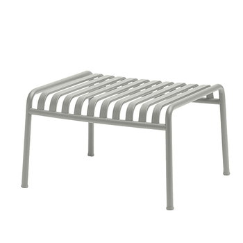 Patio chairs, Palissade ottoman, sky grey, Gray