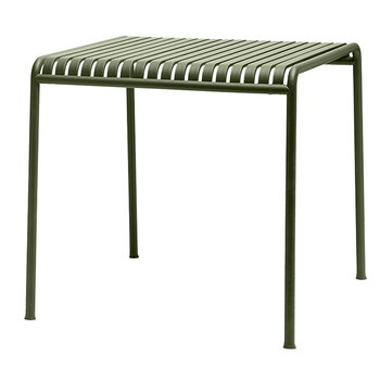 Patio tables, Palissade table, 82,5 x 90 cm, olive, Green