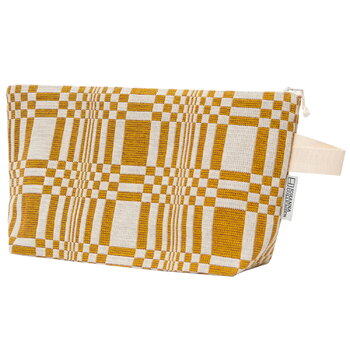 Toiletry & makeup bags, Doris cosmetics bag, L, ochre, Yellow