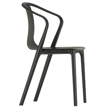 Dining chairs, Belleville armchair, black, Black