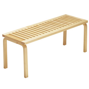 Benches, Aalto bench 153A, birch, Natural