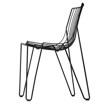 Patio chairs, Tio chair, black, Black