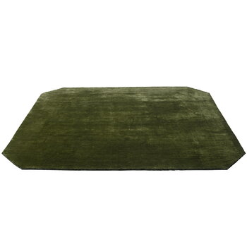 Wool rugs, The Moor rug AP6 , 240 x 240 cm, green pine, Green