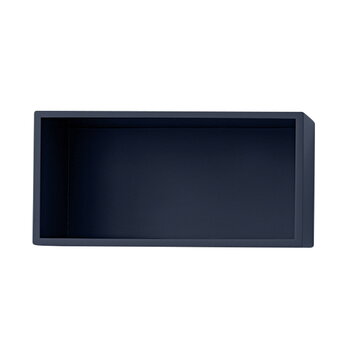 Shelving units, Mini Stacked 2.0 shelf module, small, midnight blue, Blue