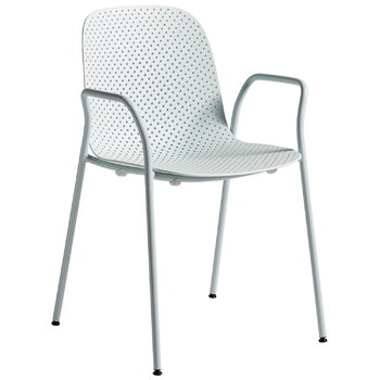 Patio chairs, 13Eighty armchair, pure grey - soft blue, Light blue