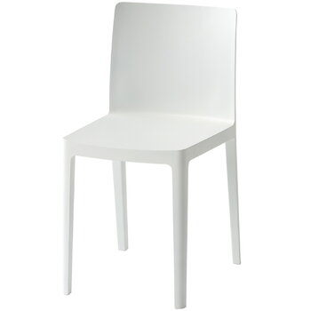 Dining chairs, Élémentaire chair, cream white, White