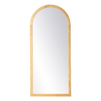 Wall mirrors, I2 Mossø mirror, 90 cm, oak, Natural