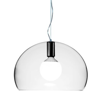 Pendant lamps, FL/Y pendant small, clear, Transparent