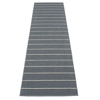 Plastic rugs, Carl rug 70 x 270 cm, granit - storm, Gray