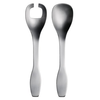 Salad servers, Collective Tools salad servers, Silver