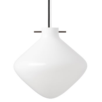 Pendant lamps, Repose pendant 260, opal - black, White