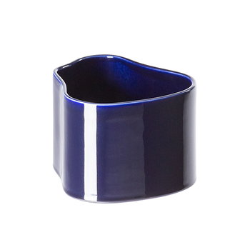 Planters & plant pots, Riihitie plant pot A, small, blue gloss, Blue