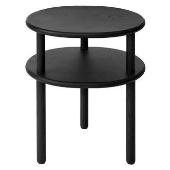 Nightstands, Lempi bedside table, black, Black