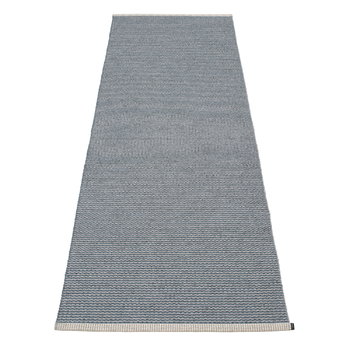 Plastic rugs, Mono rug, 85 x 260 cm, granit, Gray