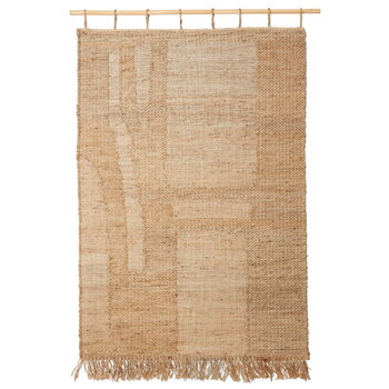 Tentures murales, Tapis mural Harvest, 100 x 165 cm, naturel, Naturel