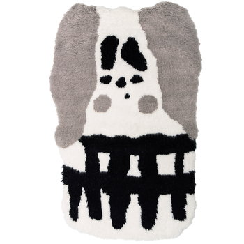 Tapis en laine, Tenture murale/tapis Big Koala, Multicolore