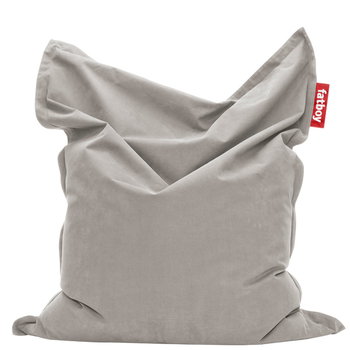 Bean bag chairs, Original Stonewashed bean bag, silver grey, Gray