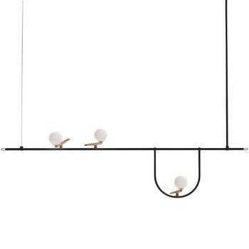 Pendant lamps, Yanzi S1 pendant , Black