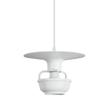 Pendant lamps, Kori pendant with disc shade, white, White