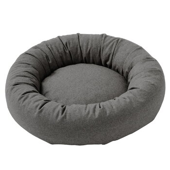 Pet beds, Dog bed, L, Wooly, graphite, Gray