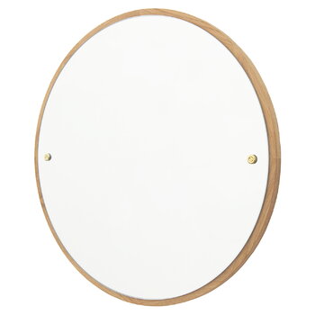 Wall mirrors, CM-1 circle mirror, L, Natural