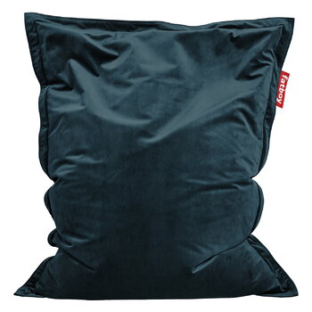 Bean bag chairs, Original Slim Velvet Recycled bean bag, petrol, Green