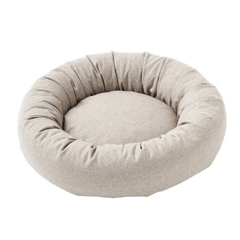 Pet beds, Dog bed, S, Wooly, ivory melange, Beige